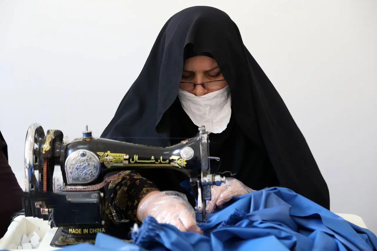 کار در منزل دوخت لباس بیمارستانی اصفهان