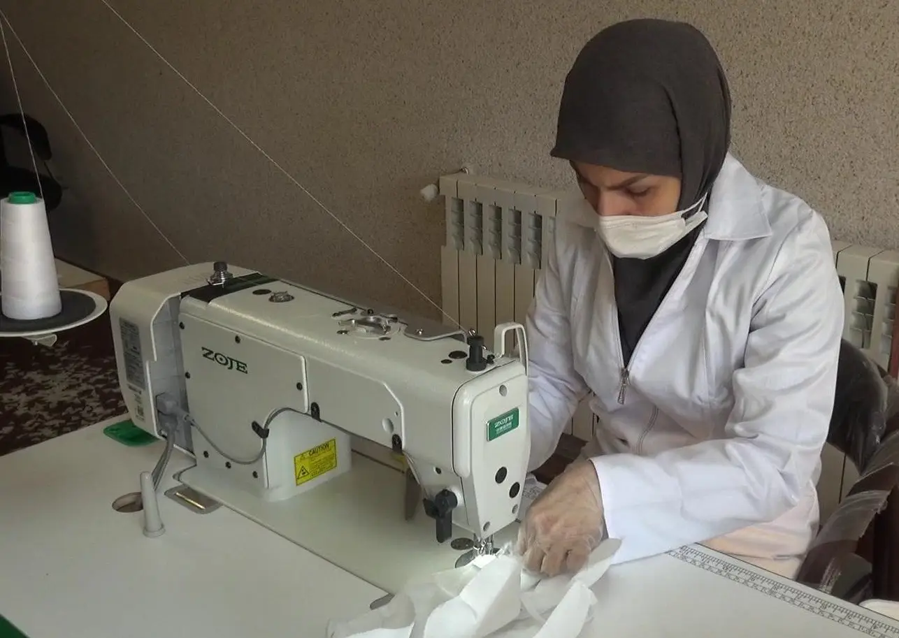 تولید لباس بیمارستانی در منزل