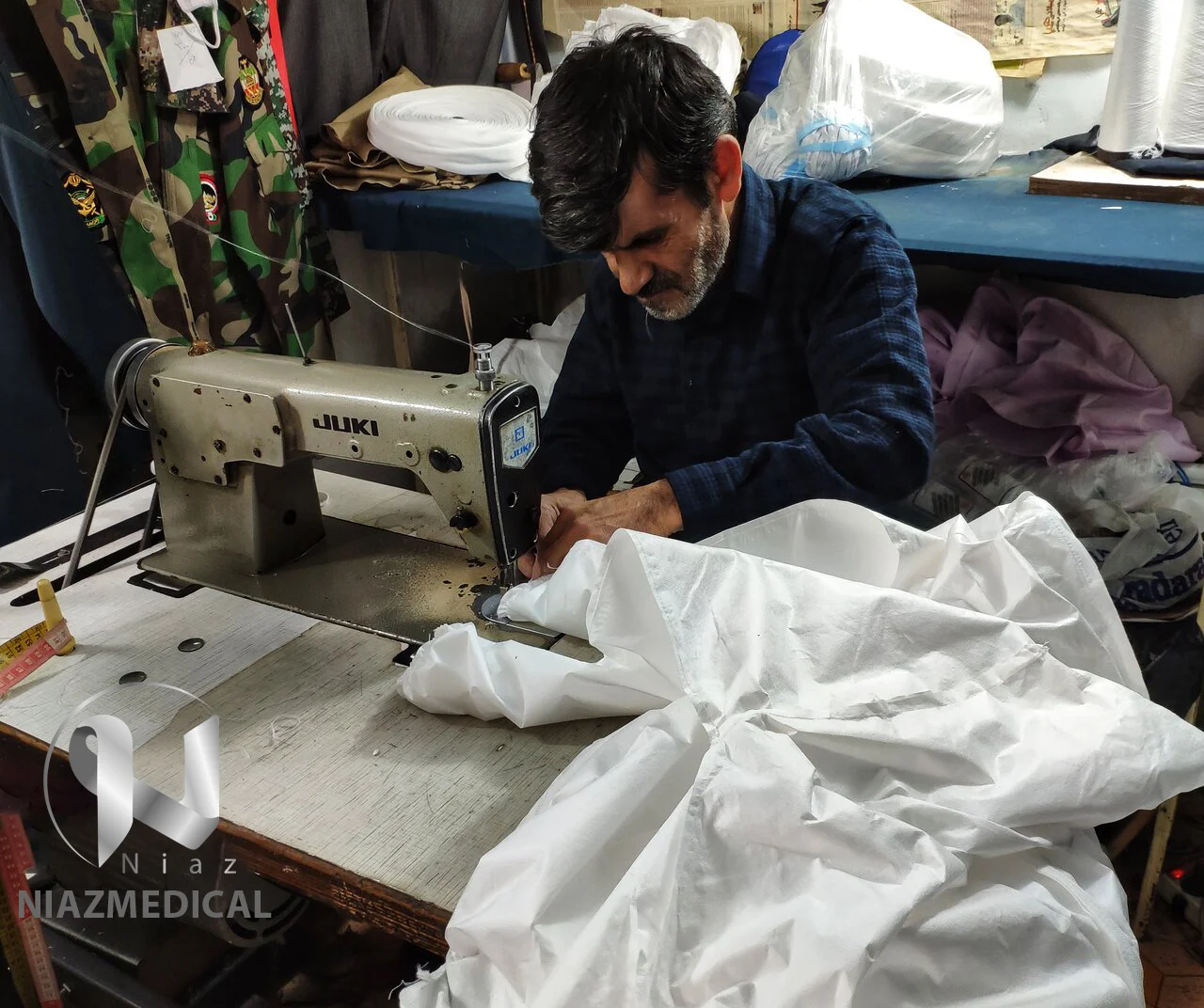 لباس بیمارستانی در ساری