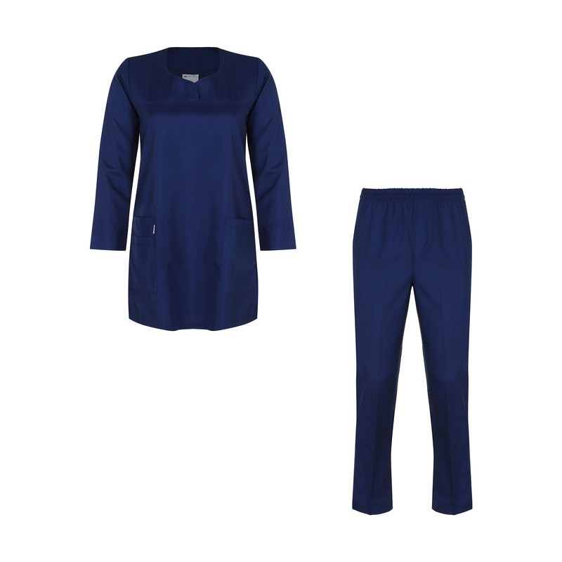 مانتو شلوار سرمه ای پرستاری