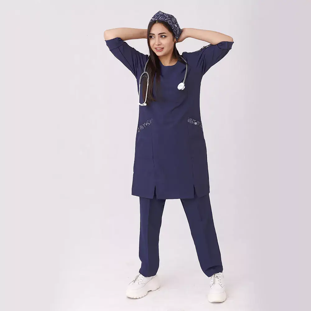 روپوش سرمه ای داروخانه